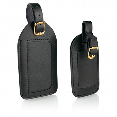Conair Travel Smart By Conair TS02VB Black Deluxe Luggage Tag - 2 Pack