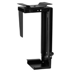 No Slip Bathtub Mount-It! CPU Under Desk Mount Bracket - Computer Tower Wall and Under Counter Holder, 360 Degree Swivel Adjustable Height and Width