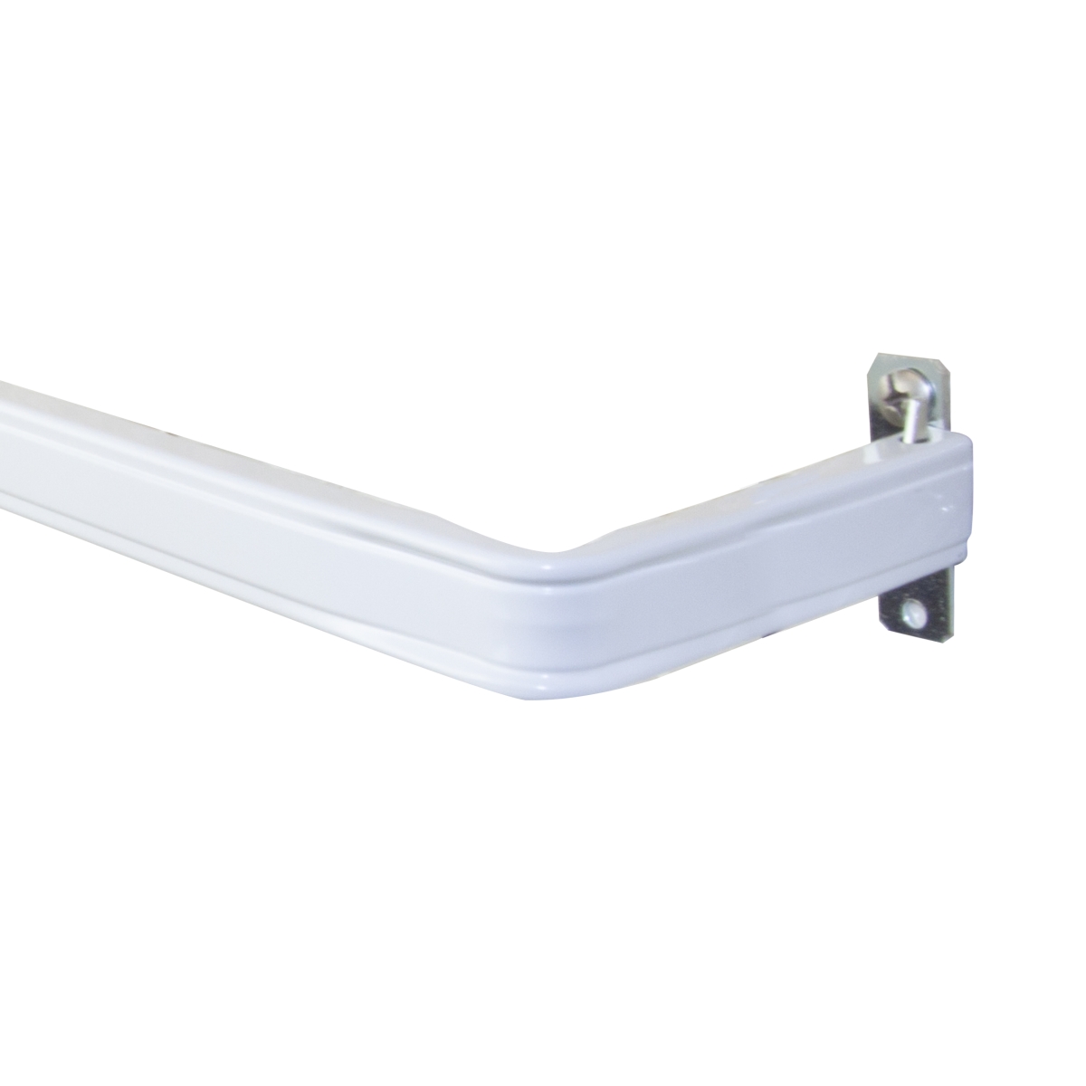 Central Design KLS3018 3 in. Clearance Single Lockseam Curtain Rod&#44; Extends Upto 18 to 28 in.