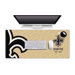 YouTheFan 1901130 NFL New Orleans Saints Logo Series Desk Pad