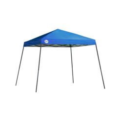 quik shade tech 10 x 10 ft. slant leg canopy, blue