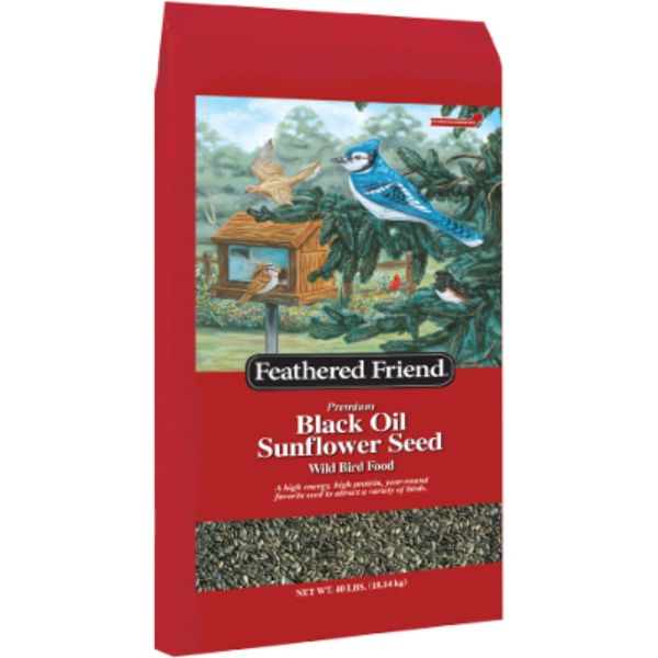 Global Harvest Foods 110429 40 lbs Black Oil Sunflower Seeds