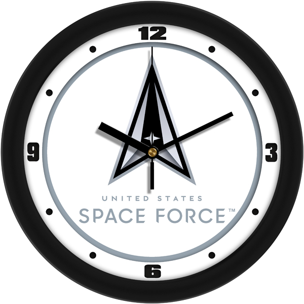Suntyme Suntime ST-MIL-USSF-WCLOCK NCAA United States Space Force - Traditional Wall Clock