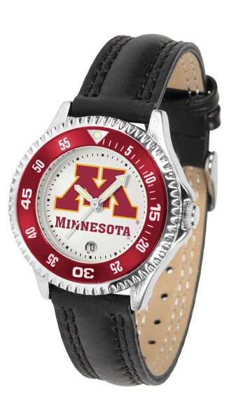 Suntyme Suntime ST-CO3-MSB-COMPL Mississippi State Bulldogs-Competitor Ladies Watch