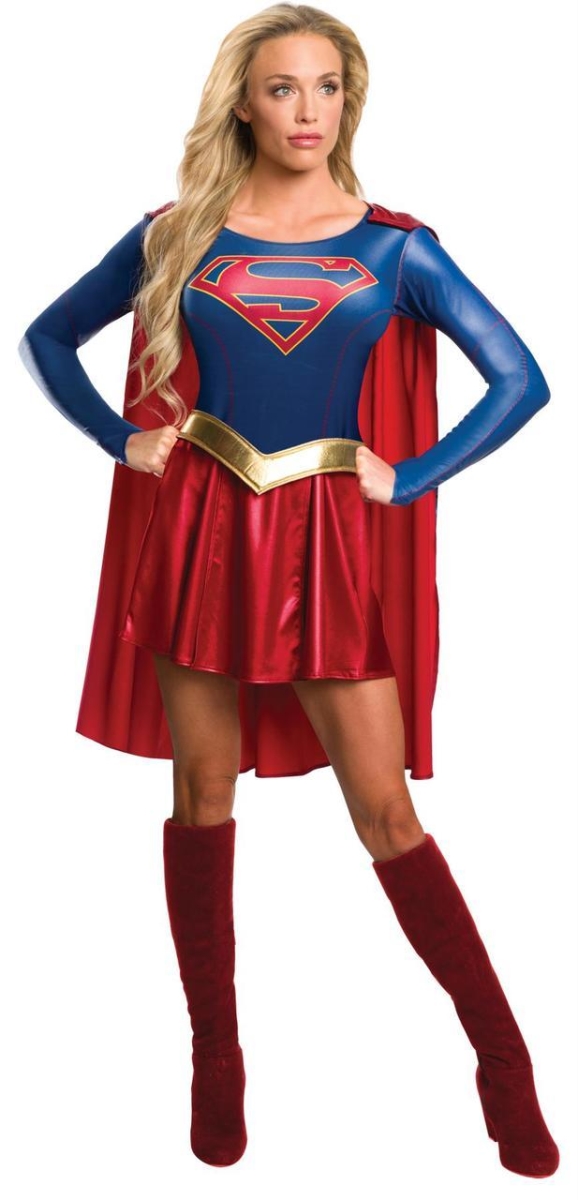 Rubie's Costume Co RU820238LG Adult Supergirl TV Show Costume Dress - Large