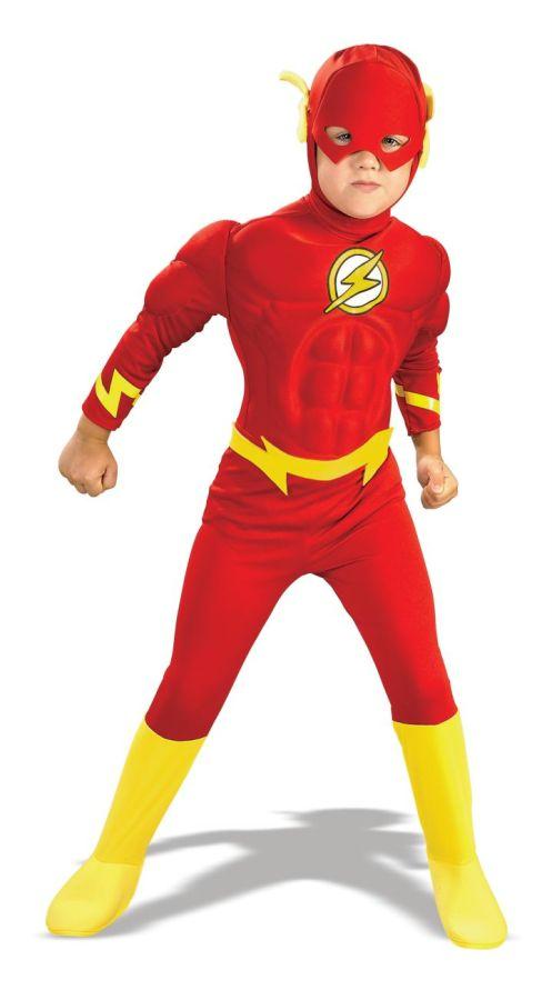 Costumes For All Occasions Ru82308Sm Flash Muscle Chest Child Small