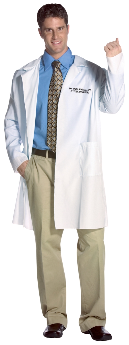 Morris Costumes GC7209 Dr Willy Phister Gyn