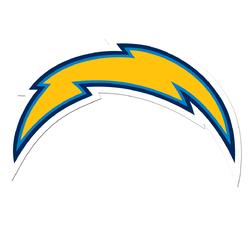 Siskiyou Sports Siskiyou FLD040 8 in. Unisex NFL Los Angeles Chargers Auto Decal