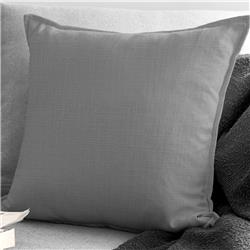 6ix Tailors ANC-CAR-GRA-CFT-20SQ Ancebridge Square Decor Pillow with Feather Insert&#44; Dove Gray - 20 in.