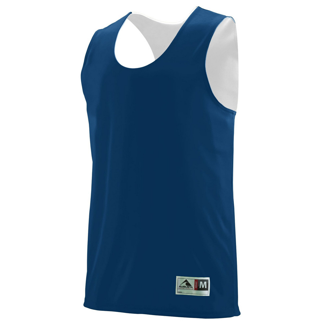 Augusta Medical Systems LLC Augusta 148A-Navy- White-2X Reversible Wicking Tank&#44; Navy-White - 2X