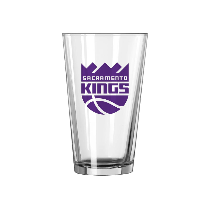 Logo Chair 726-G16P-1 16 oz NBA Sacramento Kings Gameday Pint Glass