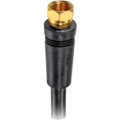 RCA 6 ft. Coaxial Cable with RG6 Connectors - Black