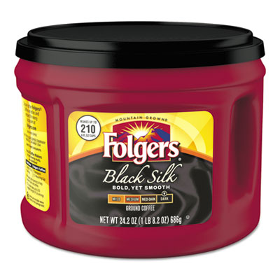 The J. M. Smucker Co J.M. Smucker Co. Fol20540 24.2 Oz. Coffee Black Silk Canister