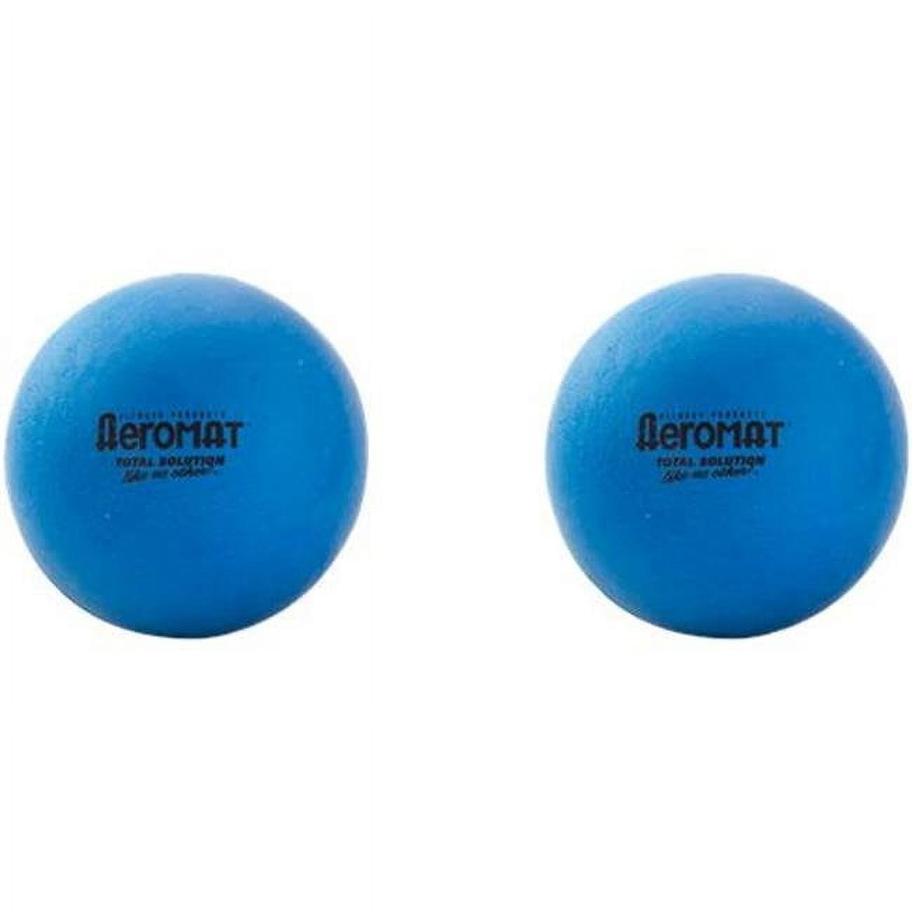 Aeromat 3 in. Mini Hard Massage Ball - Blue&#44; Soft