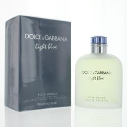 Dolce & Gabbana 6.7 oz Mens Dolce & Gabbana Light Blue Eau De Toilette Spray