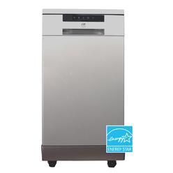 Sunpentown 18 in. Energy Star Portable Dishwasher&#44; Stainless Steel - 35.63 x 17.64 x 23.63 in.