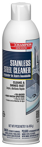 Chase Products CHP 16 oz Stainless Steel Cleaner - Oil Based