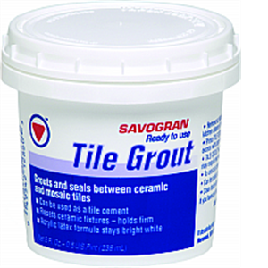 SAVOGRAN COMPANY 12860 Ready-To-Use Tile Grout&#44; White
