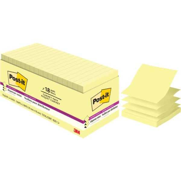 Post-it 3 x 3 in. Super Sticky Notes Cabinet Pack
