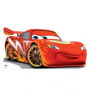 Advanced Graphics Lightning McQueen - Refresh Disneys Cars Cardboard Standup