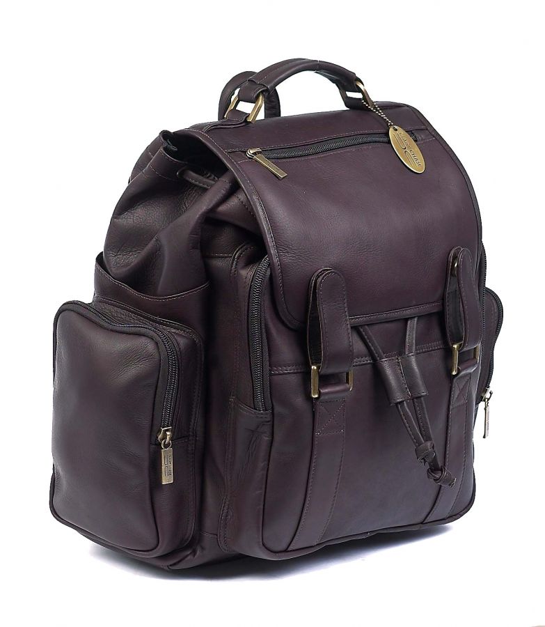 Claire Chase 329E-cafe Uptown Back Pack Jumbo - Cafe