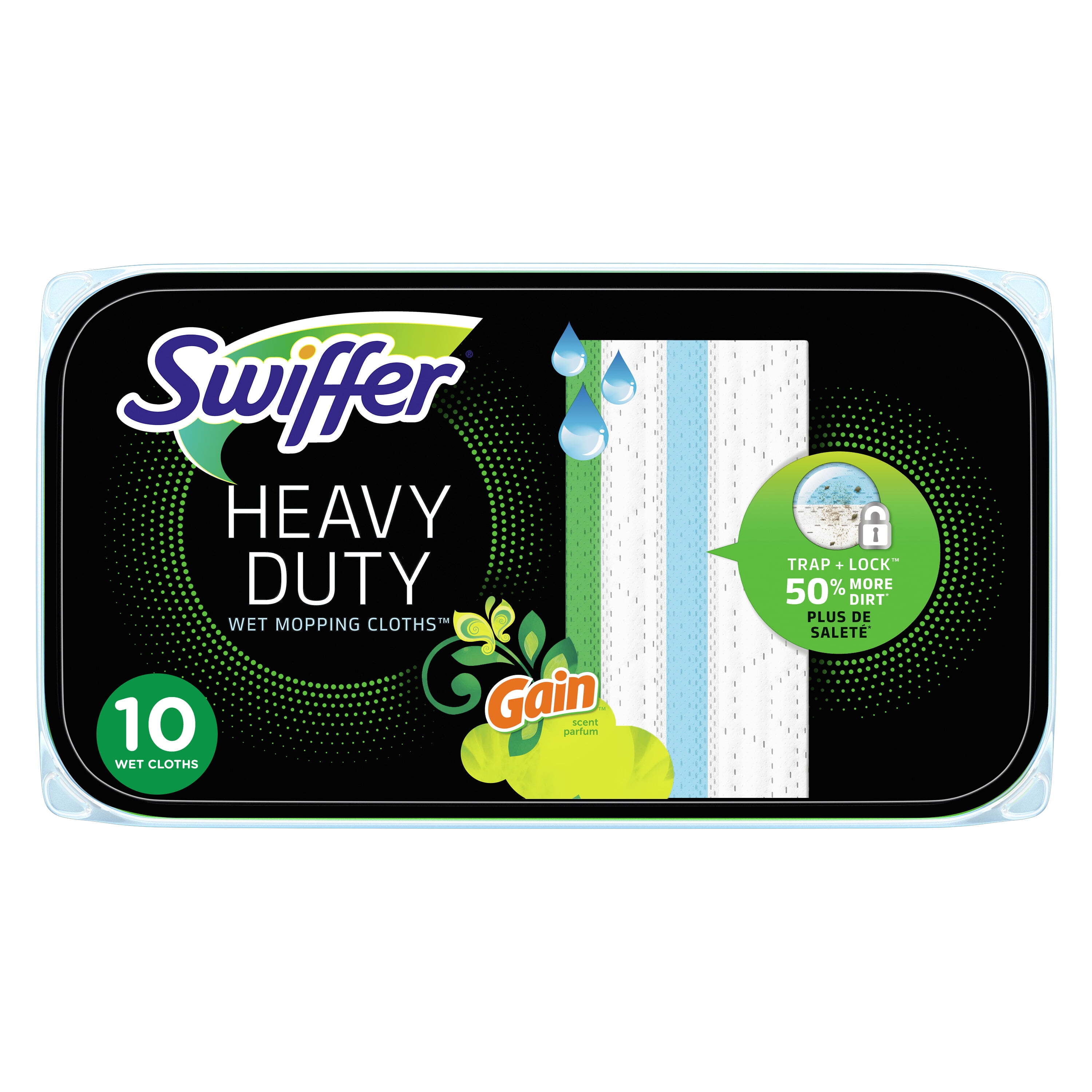 Swiffer SweeperWet Heavy Duty 10 x 8 in. Cloth Refill Pad&#44; 10 Count