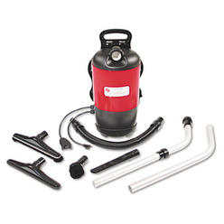 Eureka Sanitaire Commercial Backpack Vacuum  11.5lbs  Red