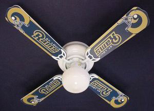Ceiling Fan Designers NFL St. Louis Rams Football Ceiling Fan 42 In.