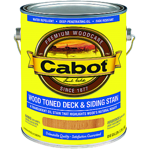 cabot 13002 1 Gallon&#44; Cedar Wood Toned Deck & Siding Stain