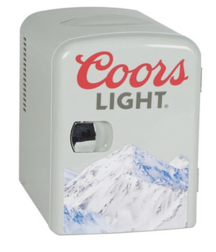 Coors Light Mini Can Fridge