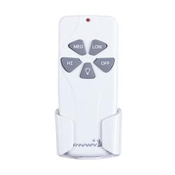 Fanaway 120V AC White Dimmable Remote Control