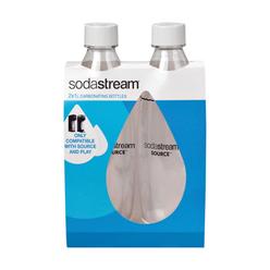 SodaStream 1741210010 1 Ltr Carbonated Drink Bottle  White -