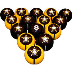 Wave7 Syracuse University Billiard Numbered Ball Set