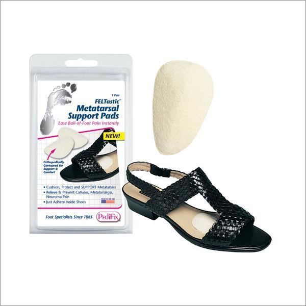 Complete Medical FELTastic Metatarsal Support Pads  Small