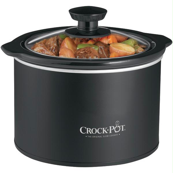 Crock-Pot 1.5-Quart Round Slow Cooker - Black