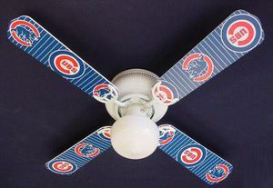 Ceiling Fan Designers MLB Chicago Cubs Baseball Ceiling Fan 42 In.