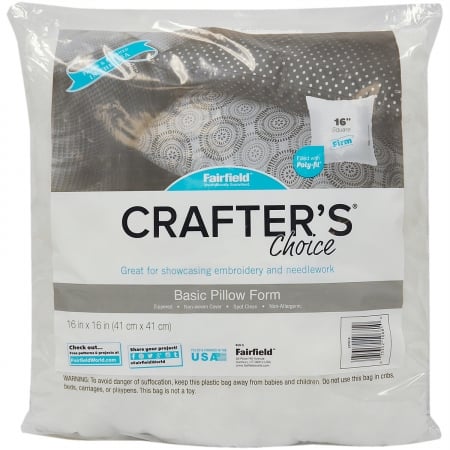 NMG Crafters Choice Pillow Insert - 16 x 16 in.&#44; FOB-MI