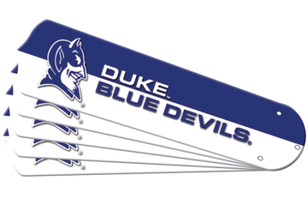 Ceiling Fan Designers New NCAA DUKE BLUE DEVILS 42 in. Ceiling Fan Blade Set