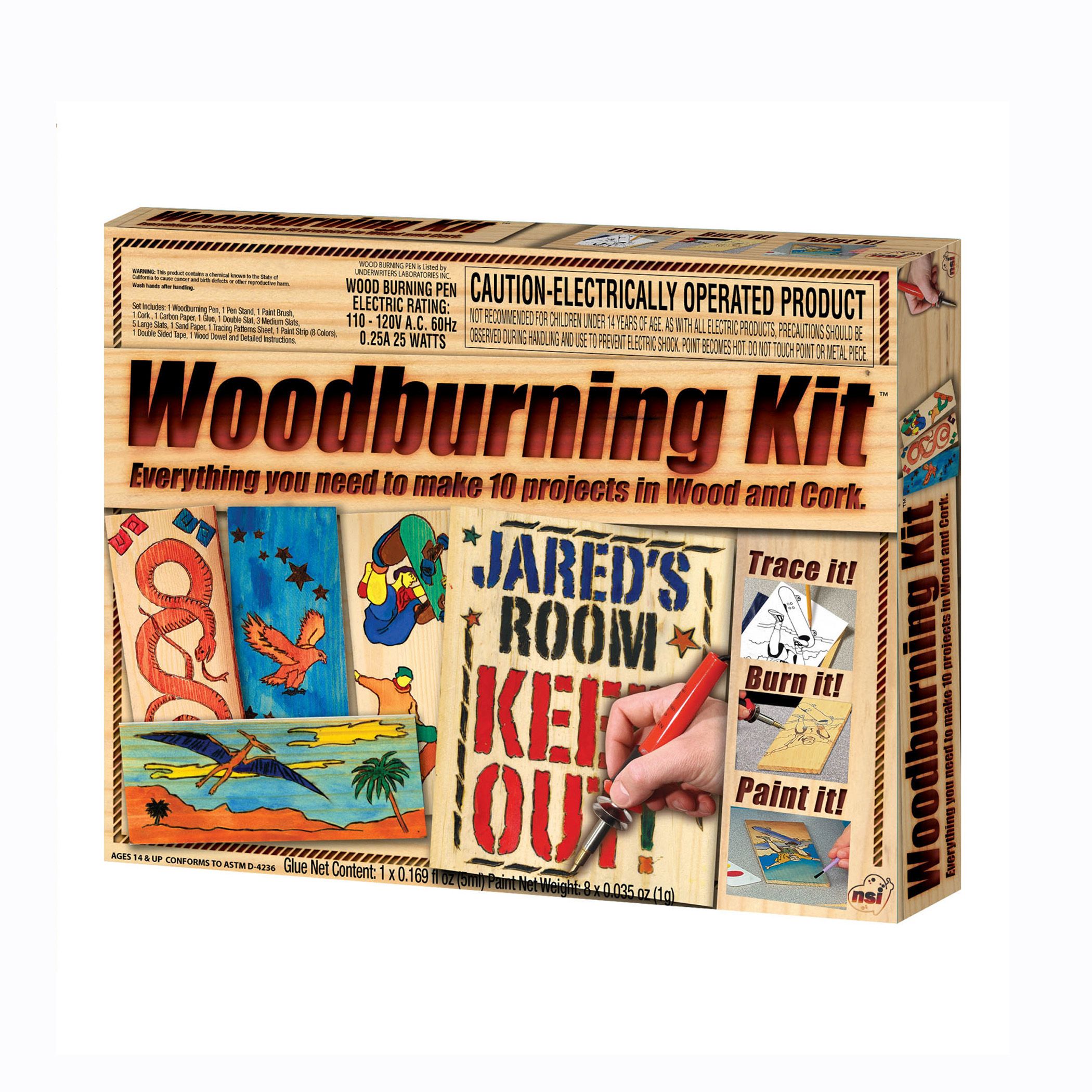 NSI Toys Wood Burning Kit