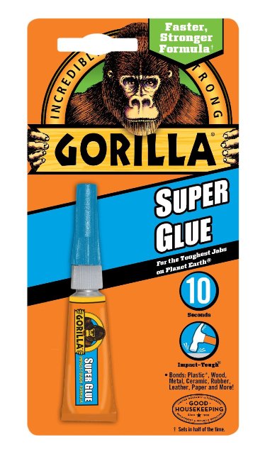 The Gorilla Glue 3 Gram Gorilla Super Glue