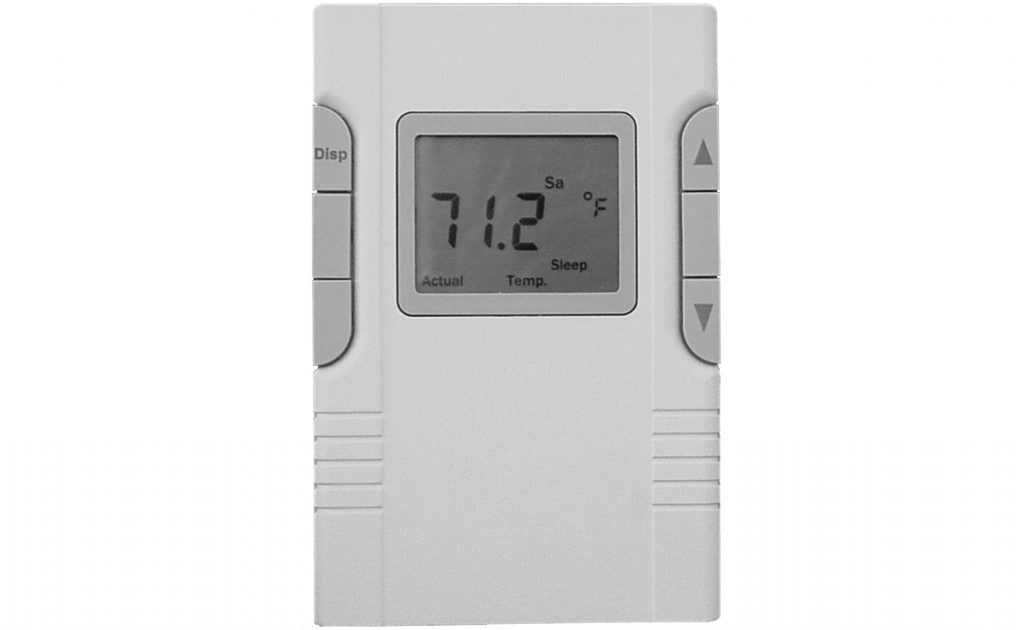 King Electric 240V Hydronic Battery Powered Programmable Thermostat with 2 Circuit