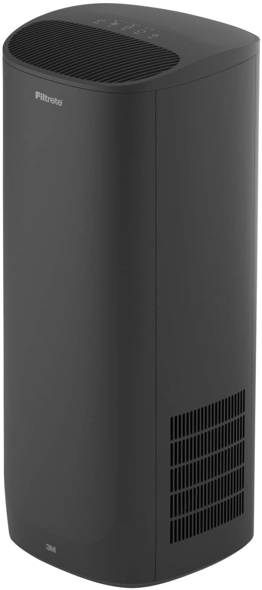 3M Air Purifiers  Tower Room Air Purifier&#44; Black - Extra Large