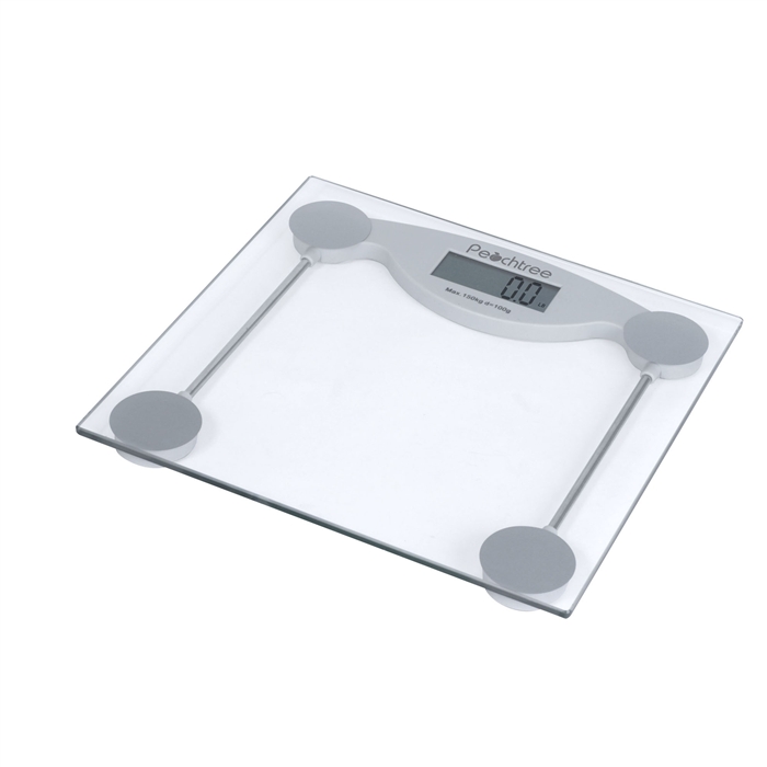 Peachtree Bathroom Scale with Tempered Glass Platform