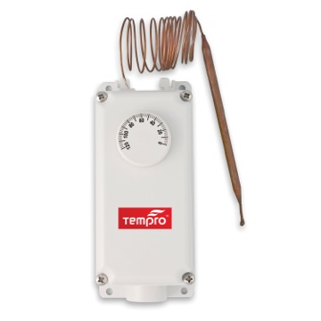 Tempro Line Voltage 0 to 120 Degree F 60 in. Bulb NEMA 4X Housing SPDT Thermostat