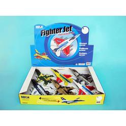 Daron Fighter Jet Pullback Toy - 6 Piece Assortment