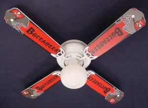 Ceiling Fan Designers NFL Tampa Bay Buccaneers Bucs Ceiling Fan 42 In.