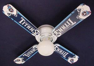 Ceiling Fan Designers NFL Tennessee Titans Football Ceiling Fan 42 In.