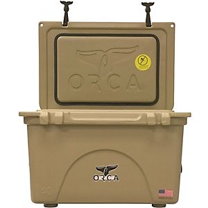 ORCA ORCT040 40 qt. Insulated Cooler&#44; Tan