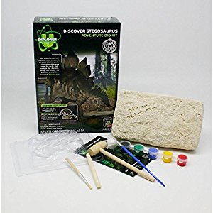 Tedco Toys Stegosaurus Discover Dig Kit