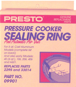 National Presto Indistries National Presto Pressure Cooker Sealing Ring